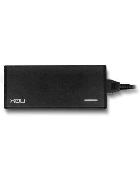Adaptador de corriente nox para portatil 65w usb con 10 conectores