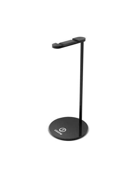 Soporte para auricular ozone mute aluminio altura 255 mm color negro