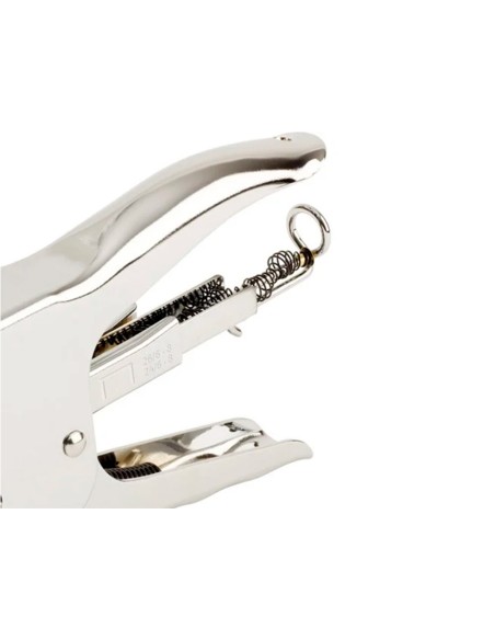 Grapadora rexel de tenaza office 56 metalica capacidad 40 hojas usa grapas 24/6-8 y 26/6-8 cromada
