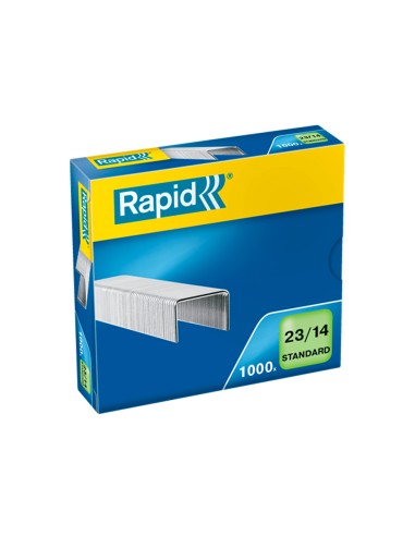 Grapas rapid 23/14 mm galvanizada caja de 1000...