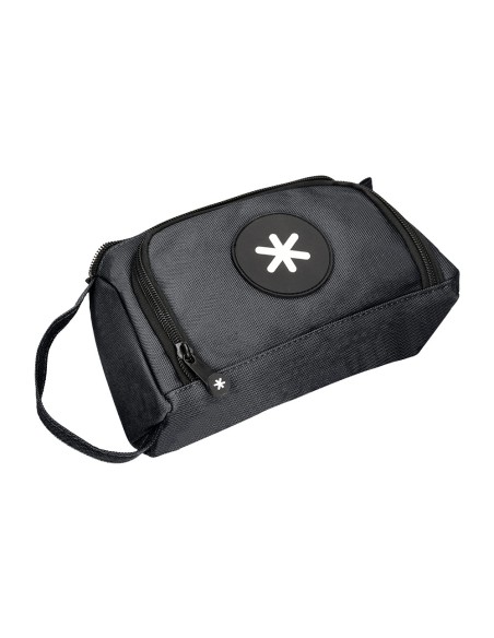 Bolso escolar portatodo antartik con bolsillo delantero desplegable color negro 110x85x200 mm