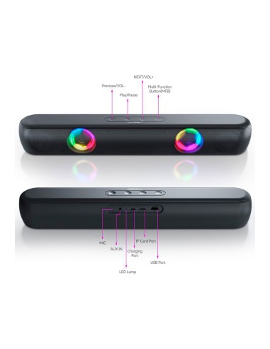 Barra de sonido q-connect bluetooth con...