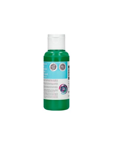 Pintura acrilica liderpapel bote de 80 ml verde...