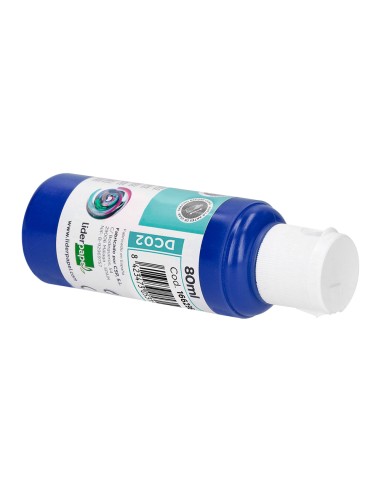 Pintura acrilica liderpapel bote de 80 ml azul...