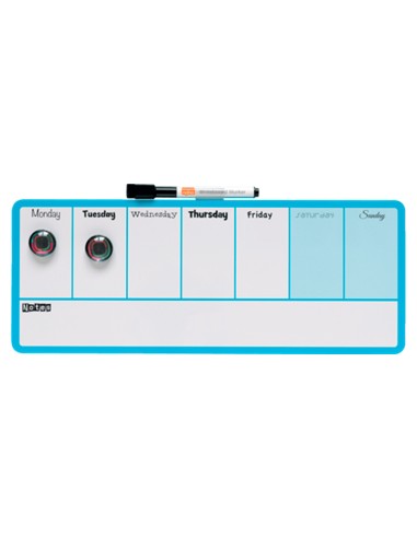 Planificador semanal nobo magnetico color azul...