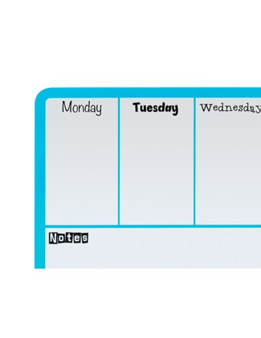 Planificador semanal nobo magnetico color azul...