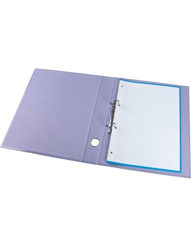 Carpeta de 2 anillas 25 mm mixtas liderpapel a4...