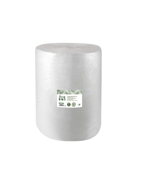 Plastico burbuja liderpapel ecouse 1x25m 30% de plastico reciclado