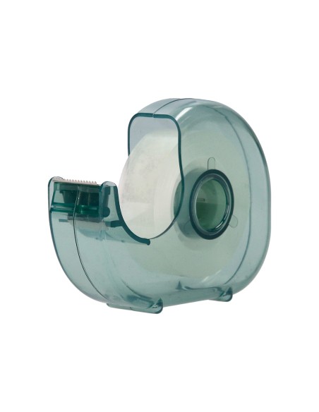 Miniportarrollo liderpapel ecouse 100% plastico reciclado para cinta de 33 m x 19 mm