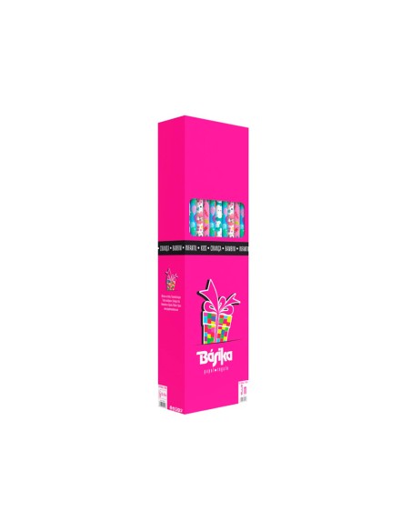 Papel de regalo basika infantil rollo ancho 1 m longitud 3 m diseños surtidos