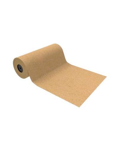 Papel de regalo basika kraft liso natural ancho...