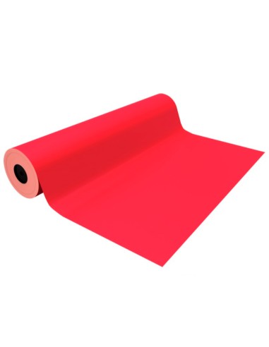 Papel de regalo basika metalizado rojo bobina...
