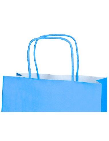 Bolsa papel q-connect celulosa celeste xs con...
