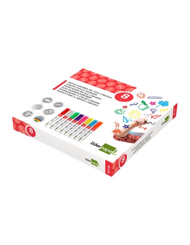 Rotulador liderpapel tiza liquida punta redonda...