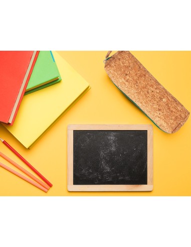 Estuche portatodo liderpapel corcho rectangular...