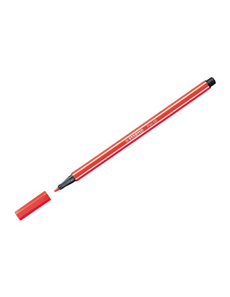 Rotulador stabilo acuarelable pen 68 estuche carton de 10 unidades colores surtidos