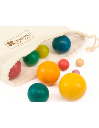Juego didactico andreutoys sistema solar 3d madera
