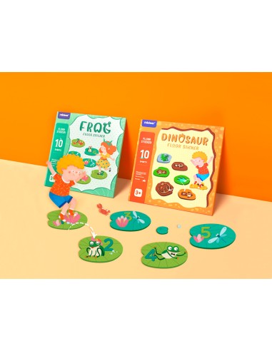 Juego didactico mideer dinosaurio con 64...