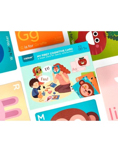 Juego didactico mideer mi primera tarjeta...