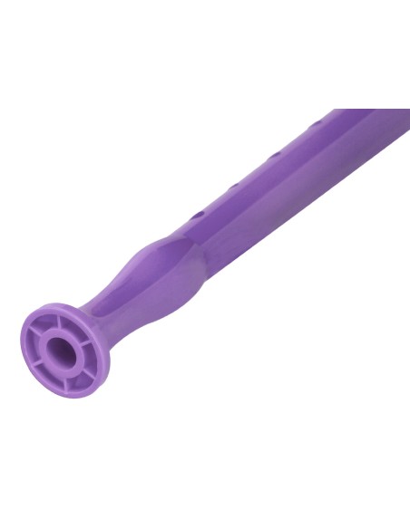 Flauta hohner 9508 color lavanda funda verde y transparente