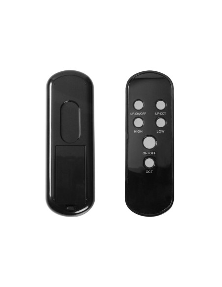 Lampara de suelo q-connect 15w con control remoto altura 146 cm color negro