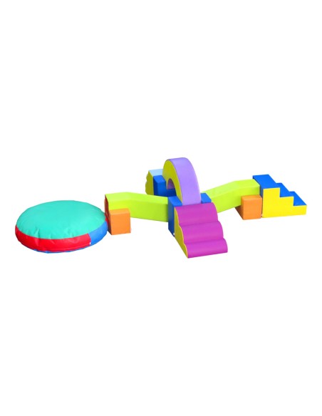 Conjunto psicomotrocidad 109 sumo didactic multicolor 470x250x100 cm