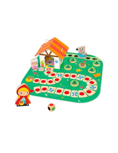 Juego goula didactico little red ridding hood