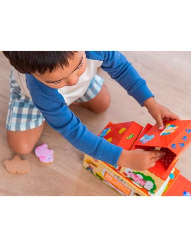 Juego goula didactico mi primera granja