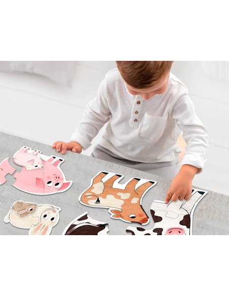 Puzle goula xxl mamas y bebes 14 piezas