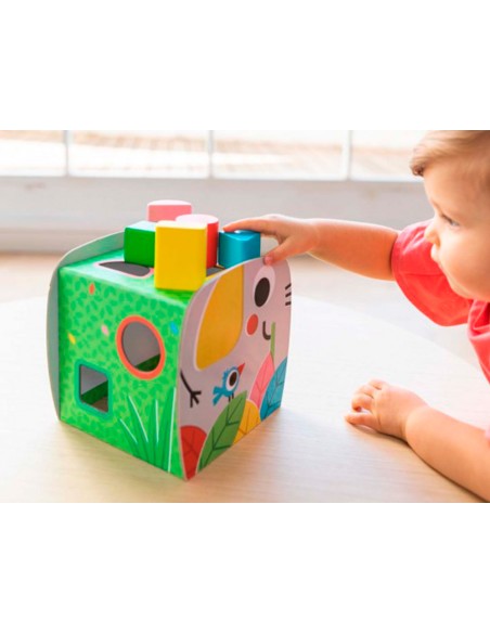 Juego diset de mesa elefante formas geometricas