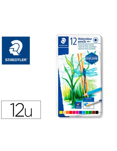 Lapices de colores staedtler acuarelables caja...