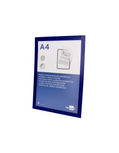 Marco porta anuncios liderpapel magnetico din...