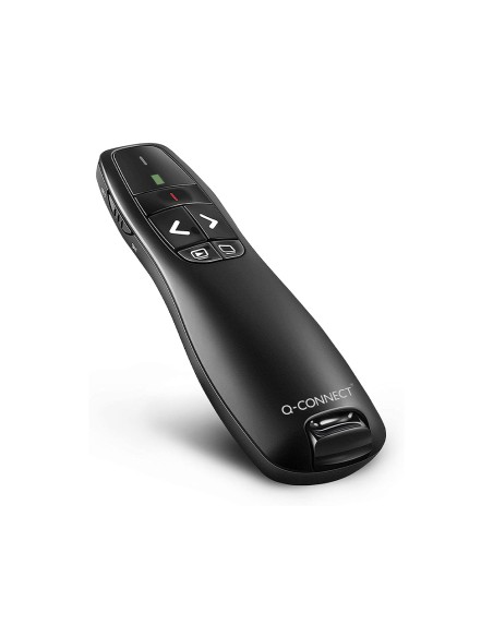 Puntero laser q-connect para presentaciones 5 botones alcance 20 m receptor usb