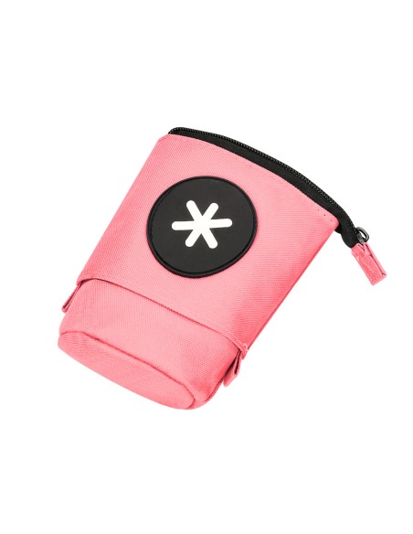 Estuche portatodo antartik cubilete color coral 190x60x80 mm