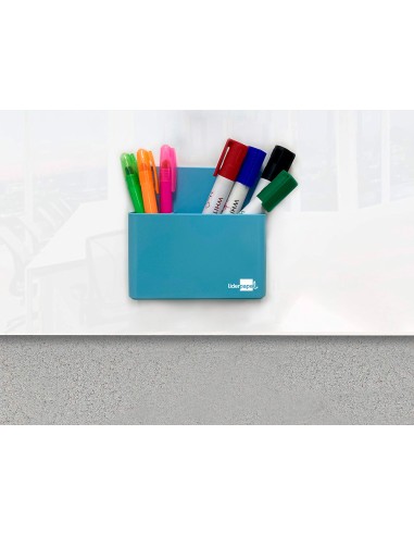 Cubilete portalapices liderpapel azul claro...