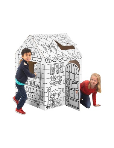 Casa de juego bankers box playhouse pasteleria...