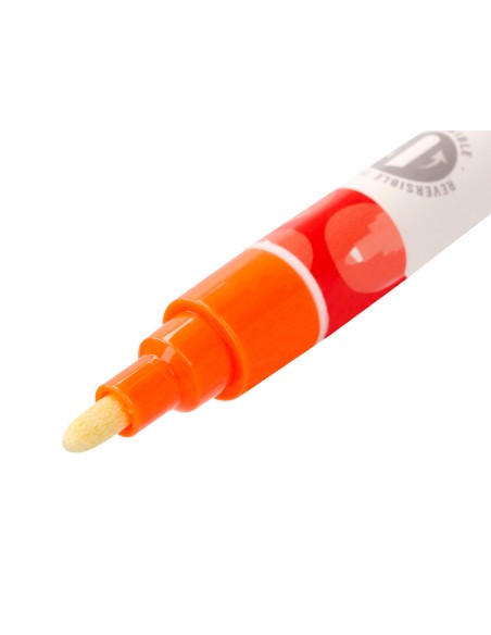 Rotulador liderpapel tiza liquida punta redonda trazo 6 mm caja de 8 unidades colores surtidos