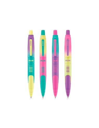 Boligrafo milan compact sunset retractil tinta...