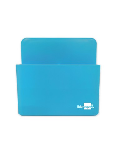 Cubilete portalapices liderpapel azul claro...