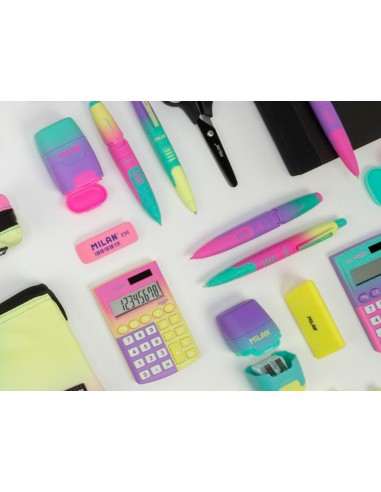 Portaminas milan compact sunset 0,7 mm con goma...