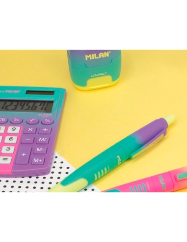 Boligrafo milan compact sunset retractil tinta...