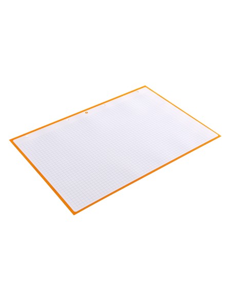 Recambio antartik a4 80 hojas 90gr cuadro 5 mm 4 taladros 1 banda marco color mostaza