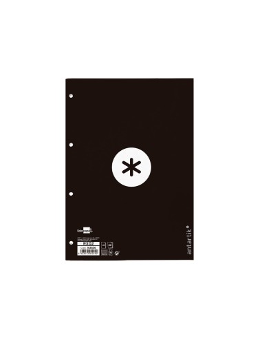 Recambio antartik a4 80 hojas 90gr cuadro 5 mm...