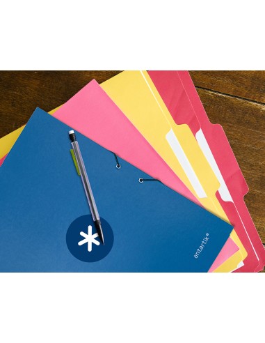 Carpeta antartik gomas a4 3 solapas carton...