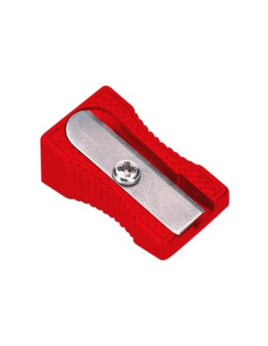 Sacapuntas liderpapel metalico cuña 1 uso color...