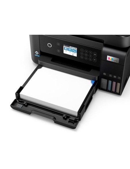 Equipo multifuncion epson ecotank et-3850 tinta 15 ppm bandeja 250 hojas escaner copiadora impresora