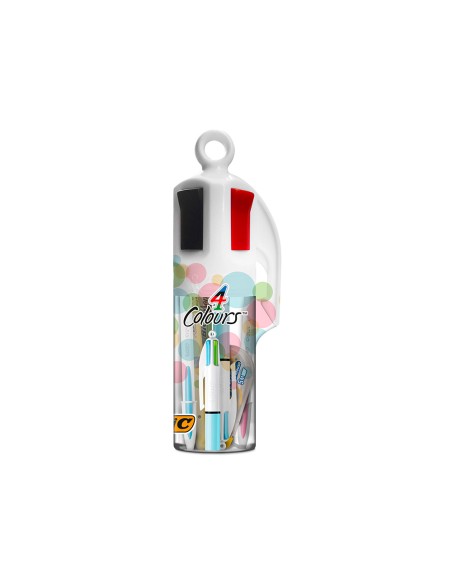 Set bic megatubo pastel 2 cristal up + 1 cuatro colores pastel + 2 fluorescentes grip pastel + 1 corrector mini