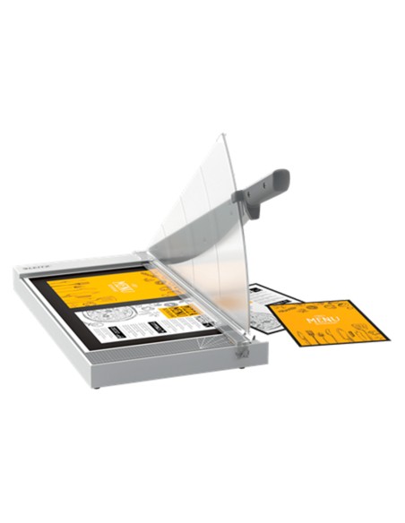 Cizalla de palanca leitz precision home office a3 base plastico longitud corte 457 mm capacidad de corte 10