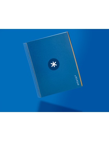 Cuaderno espiral a4 micro antartik tapa forrada...