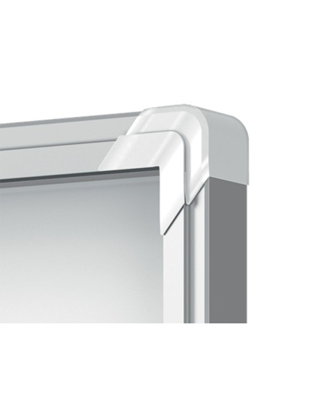 Vitrina de anuncios nobo premium plus magnetica con puerta corredera 8 x din a4 689x972x54 mm